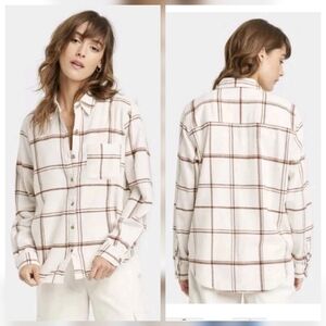 TARGET Universal Threads Cotton Long Sleeve Flannel